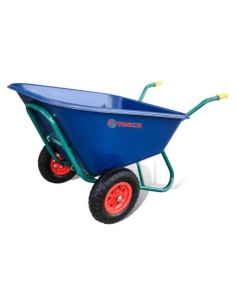 CARRILLO MANO NYLON 300L 2 RUEDAS NEUMATICA