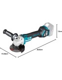 AMOLADORA 115MM BL 18V MAKITA DIAL
