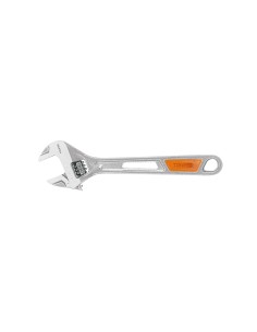 LLAVE AJUSTABLE CROMADA CON GRIP