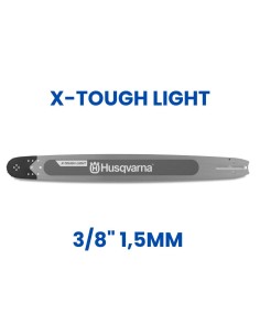 ESPADIN HUSQVARNA X-TOUGH LIGHT 3/8" 1,5MM RSN HLM