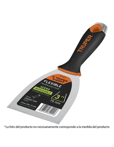 ESPATULA FLEXIBLE, INOX, 8cm