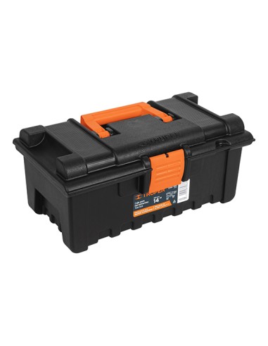 CAJA PARA HERRAMIENTA, AMPLIA 35CM, COLOR NARANJA