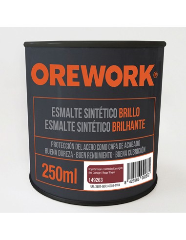 ESM. SINT. OREWORK BR ROJO CARR 250 ML