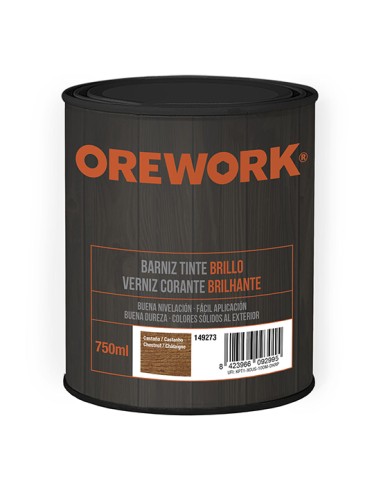 BARNIZ TINTE OREWORK BR ROBLE 250 ML