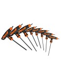 JUEGO 8 LLAVES TORX EXTRALARGAS MANG T.