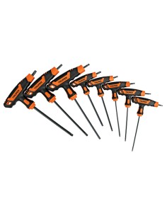JUEGO 8 LLAVES TORX EXTRALARGAS MANG T.