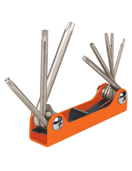 JUEGO DE LLAVES TORX, 8 PIEZAS, TIPO NAVAJA