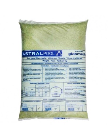 ARENA PISCINA CRISTAL 0,4-1,2 MM SACO 20 KG