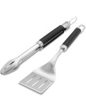 WEBER JUEGO PINZAS Y ESPATULA BARBACOA