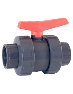 VALVULA PVC PN-10 (ROSCAR)