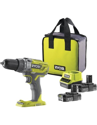 RYOBI TALADRO PERCUTOR R18PD3-220S 18V