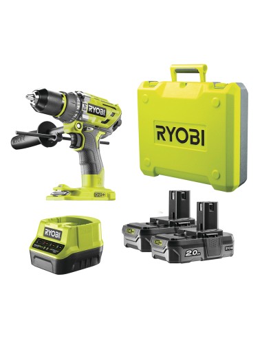 RYOBI TALADRO PERCUTOR R18PD7-220B 18V