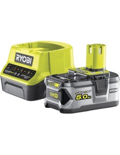 RYOBI CARGADOR 2.0A + BATERIA 18V 5Ah RC18120-150