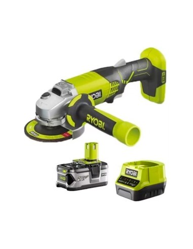 KIT RYOBI AMOLADORA R18AG18V + RC18120-140X