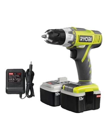 TALADRO RYOBI 12V 2 BATERIAS